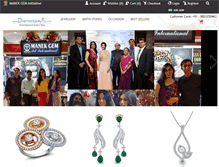 Tablet Screenshot of diamonds4you.com